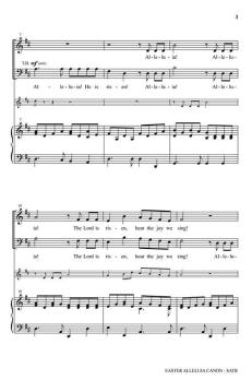 Easter Alleluia Canon von Wolfgang Amadeus Mozart 