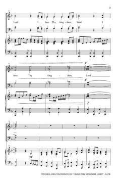 Fanfare and Concertato on I Love Thy Kingdom, Lord (Download) 