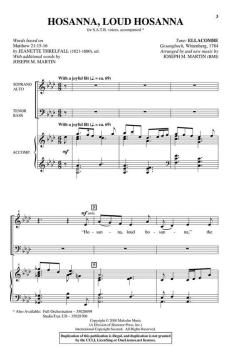 Hosanna, Loud Hosanna (Download) 