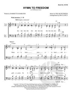 Hymn to Freedom von Harriette Hamilton (Download) 