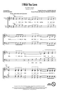 I Wish You Love (Charles Trenet) 