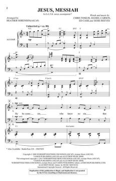 Jesus Messiah - Benson Orchestra Series, Vol. 6 von Chris Tomlin 