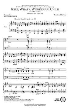 Jesus, What A Wonderful Child (Download) 