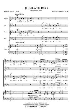 Jubilate Deo von Derrick Fox (Download) 