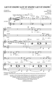 Let It Snow! Let It Snow! Let It Snow! von Sammy Cahn (Download) 