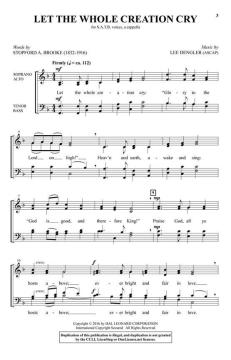 Let the Whole Creation Cry von Lee Dengler 