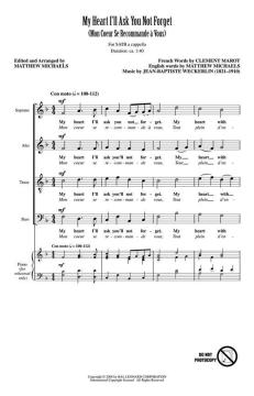 My Heart I'll Ask You Not Forget (Mon couer se recommande A vous) (Download) 