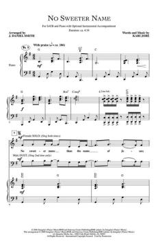 No Sweeter Name von J. Daniel Smith (Download) 