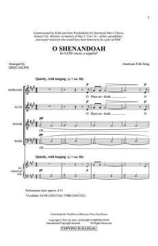 O Shenandoah 