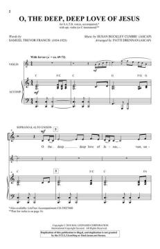 O the Deep, Deep Love of Jesus von Susan Buckley Cumbie (Download) 