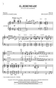 O, Jeremiah! von Joseph M. Martin 