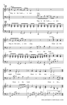 Sing and Shout a New Psalm von Joseph M. Martin (Download) 