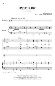 Sing for Joy! von Ruth Elaine Schram (Download) 
