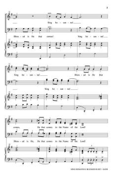 Sing Hosanna! Blessed Is He! (Download) 