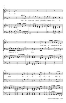 Sing of Thy Mercies von Rollo Dilworth (Download) 