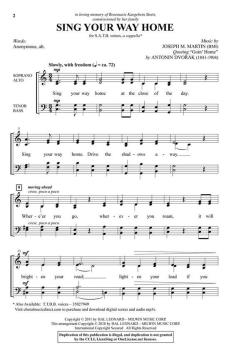 Sing Your Way Home von Joseph M. Martin 