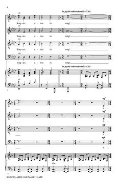 Singers, Arise In Song! von Greg Gilpin 