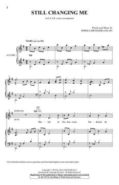 Still Changing Me von Joshua Metzger (Download) 