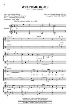 Welcome Home von Patricia Mock (Download) 