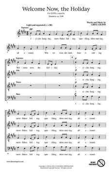 Welcome Now, The Holiday von Greg Gilpin (Download) 