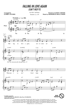 Falling In Love Again von Marlene Dietrich (Download) 