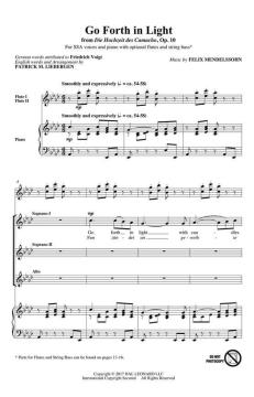 Go Forth In Light! (Felix Mendelssohn Bartholdy) 