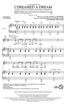 I Dreamed A Dream von Ed Lojeski (Download) 