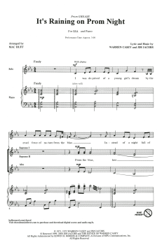 It's Raining On Prom Night From Grease von Mac Huff (Download) 