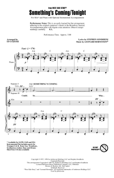 Something's Coming von Leonard Bernstein (Download) 