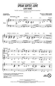 Speak Softly Love von Nino Rota (Download) 