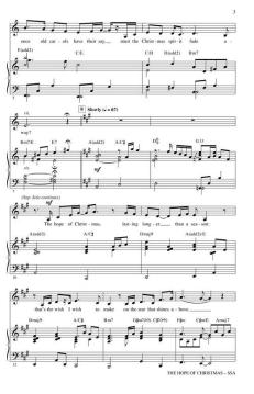 The Hope Of Christmas von Ann Hampton Callaway (Download) 