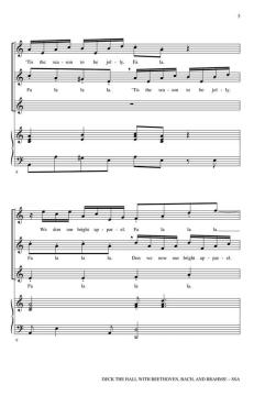 Deck the Hall with Beethoven, Bach, and Brahms! von Glenda E. Franklin (Download) 
