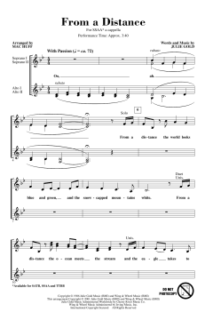 From A Distance (Julie Gold) 