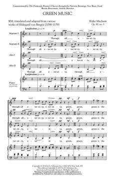 Green Music von Kirke Mechem (Download) 