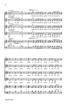 Green Music von Kirke Mechem (Download) 