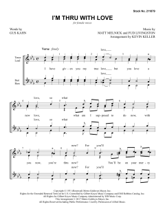 I'm Thru With Love von Kevin Keller (Download) 
