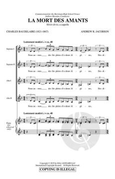 La Mort Des Amants von Andrew Jacobsen (Download) 