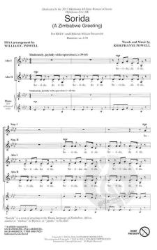 Sorida von Rosephanye Powell (Download) 