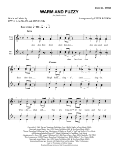 Warm And Fuzzy von Don Cook (Download) 