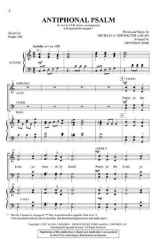 Antiphonal Psalm von Michael E. Showalter (Download) 