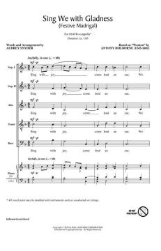 Sing We With Gladness (Download) 
