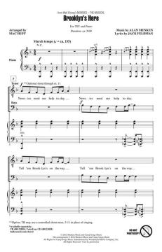 Brooklyn's Here von Alan Menken (Download) 