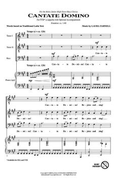 Cantate Domino von Laura Farnell (Download) 