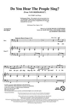 Do You Hear The People Sing von Claude-Michel Schönberg (Download) 