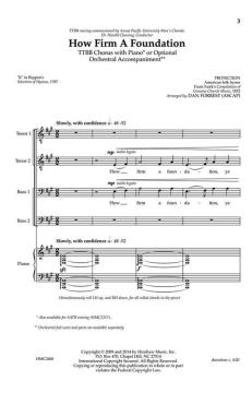 How Firm A Foundation (TTBB) (Download) 