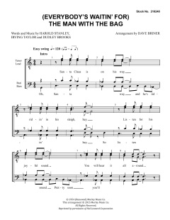 (Everybody's Waitin' for) The Man With The Bag (Download) 