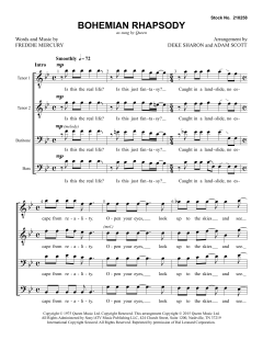 Bohemian Rhapsody von Queen (Download) 