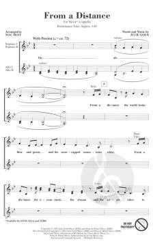 From A Distance von Julie Gold (Download) 
