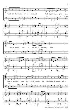 God Is Gone Up with a Shout von David Angerman 