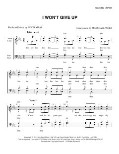 I Won't Give Up (Download) 